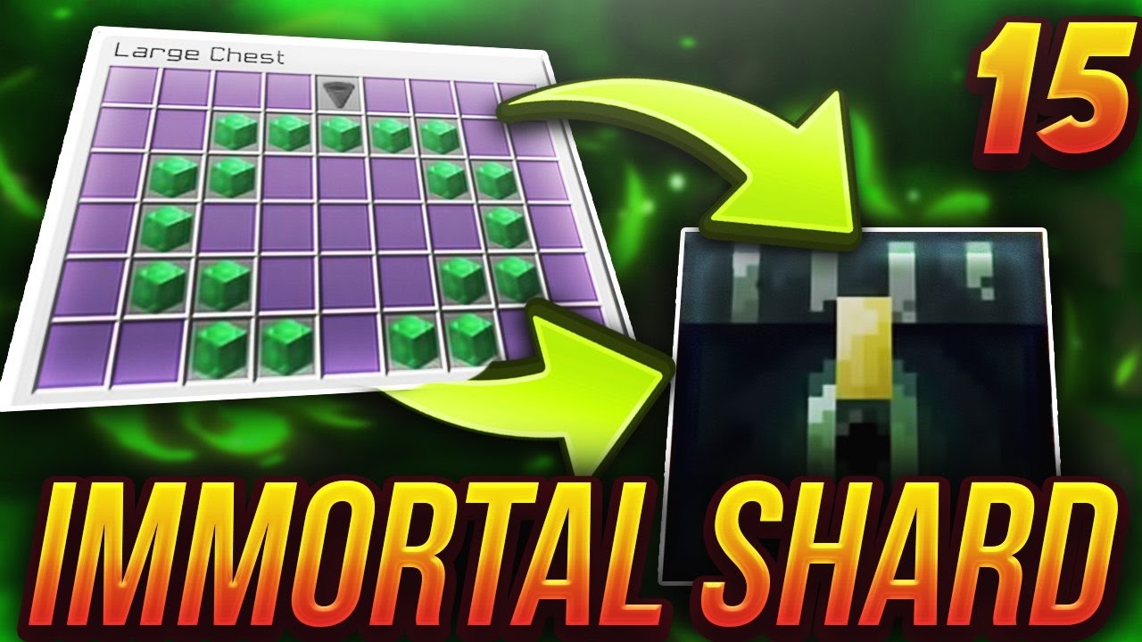 🍀 WILL WE UNLOCK THIS IMMORTAL SHARD?! | Minecraft SKYBOUNDS Cartoon #15 (Minecraft Skyblock)
