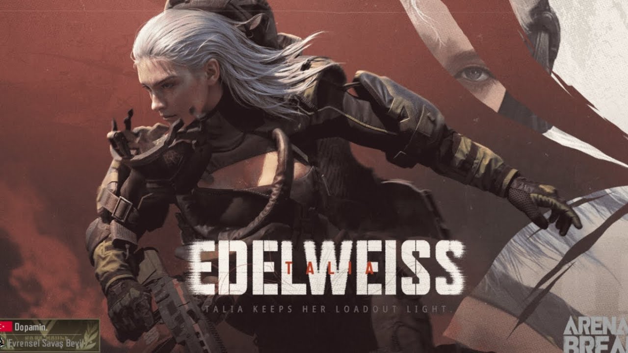 EDELWEISS TALIA BOSS COSTUME DRAW ARENA-BREAKOUT NEW SEASON DOPE !🤑🥶🥶🥶 #arenabreakout 