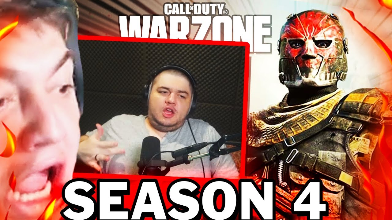 REACT E PRIMEIRA VEZ NA SEASON 4 | COD WARZONE