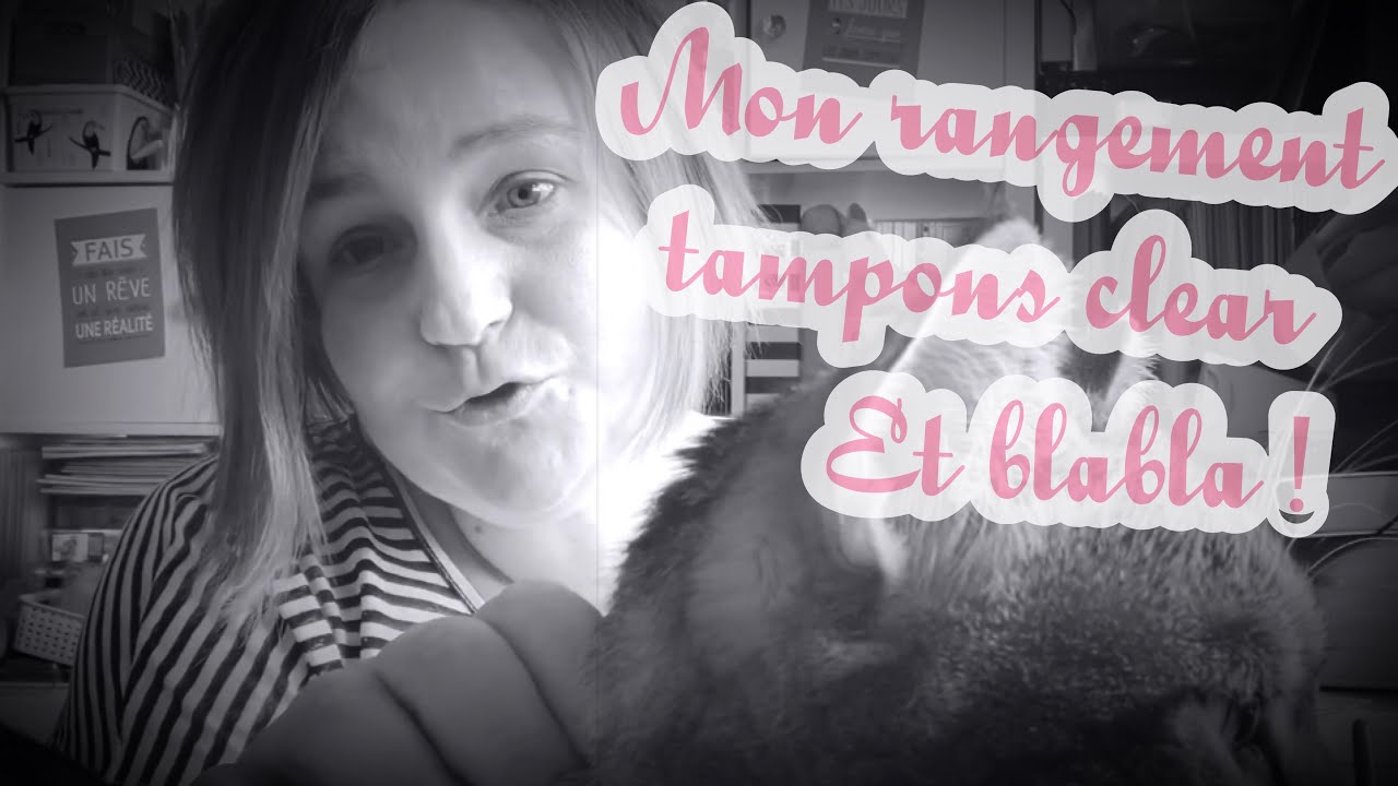 MON RANGEMENT POUR LES TAMPONS CLEAR