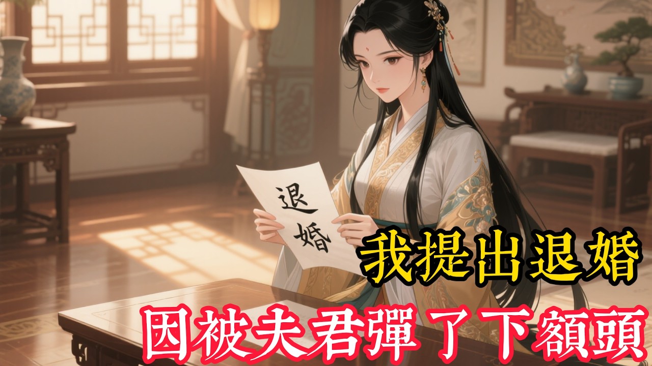 一口氣看完因被薛韜彈了下額頭，我向宣威王府提出了退婚。薛韜難以置信，找到我家，問我是不是瘋了。「就因為我彈了下額頭，你就要跟我退婚？你太不可理喻了！」在見面之前，#古言小說#睡前小說#小說#古風