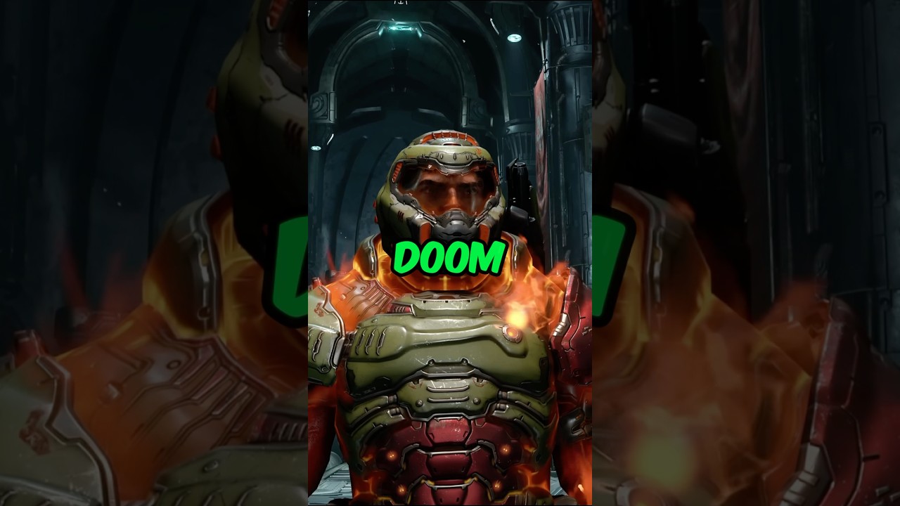 А вы знали об этой детали в Doom (2016)? #видеоигры #doom #doom2016 #пасхальныеяйца
