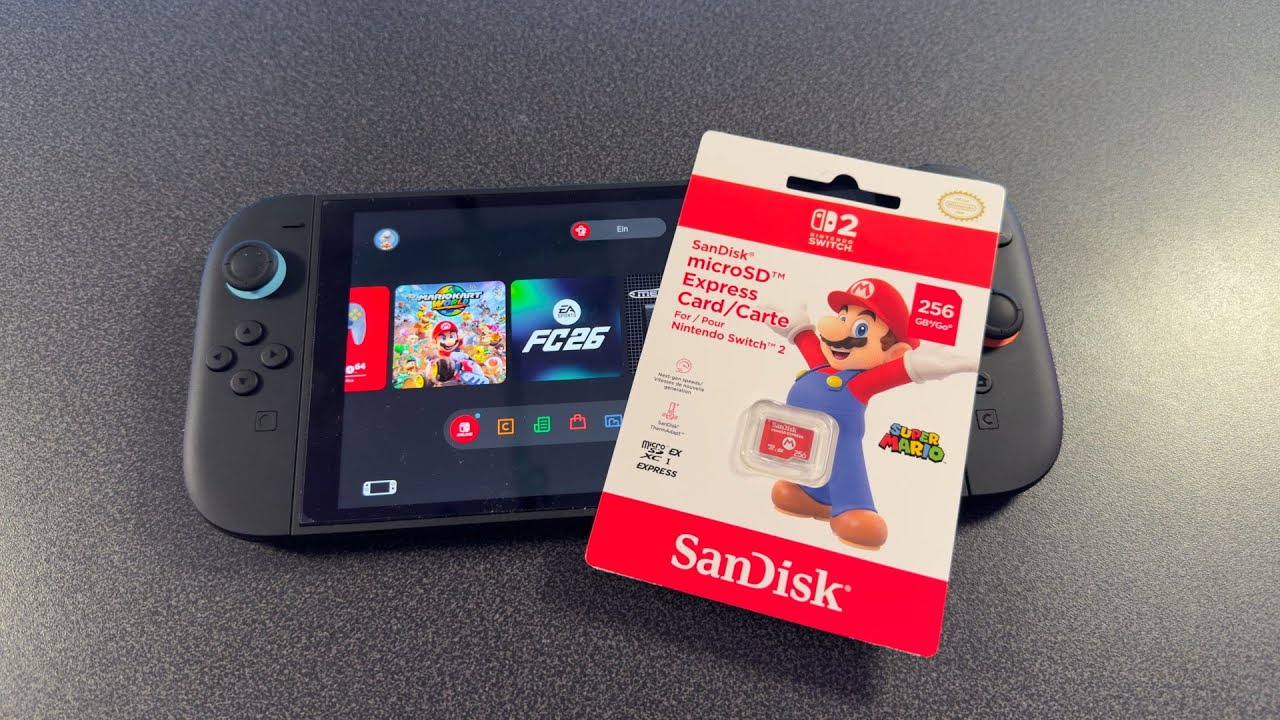 Nintendo SanDisk microSD EXPRESS Card 256 GB - JetLoneStarr
