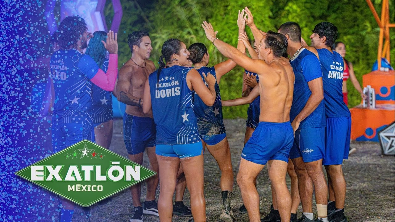 ¡Los Azules no permitieron una mujer más en riesgo! 🔵🏆 | Exatlón México 2026