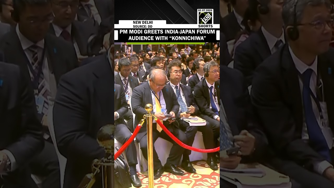 WATCH: PM Modi opens India-Japan Economic Forum speech with &ldquo;Konnichiwa&rdquo;