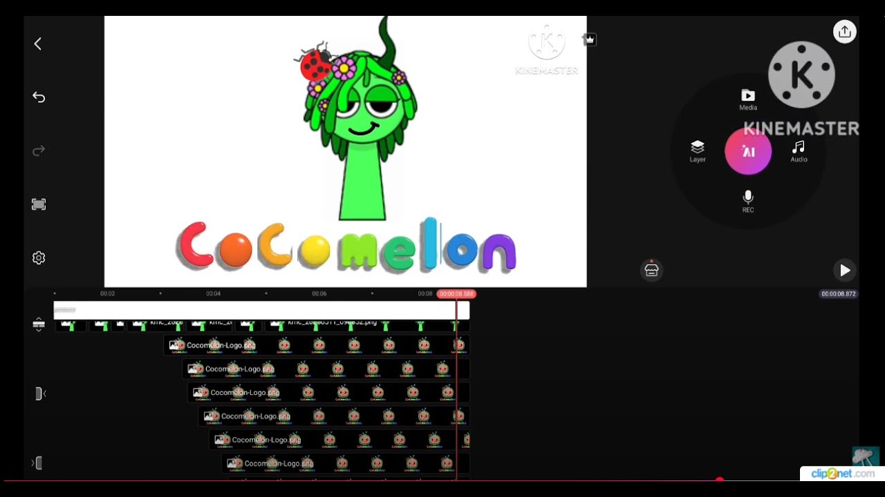 CoComelon Logo Remake Kinemaster Speedrun x16 Speed@WAGDHN2026