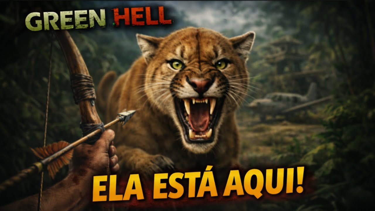 SUÇUARANA NA CAÇA… CHEGAMOS AO AEROPORTO | GREEN HELL (COOP #07)