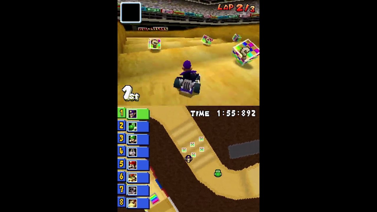 Mario Kart DS: Waluigi Invades Wario Stadium