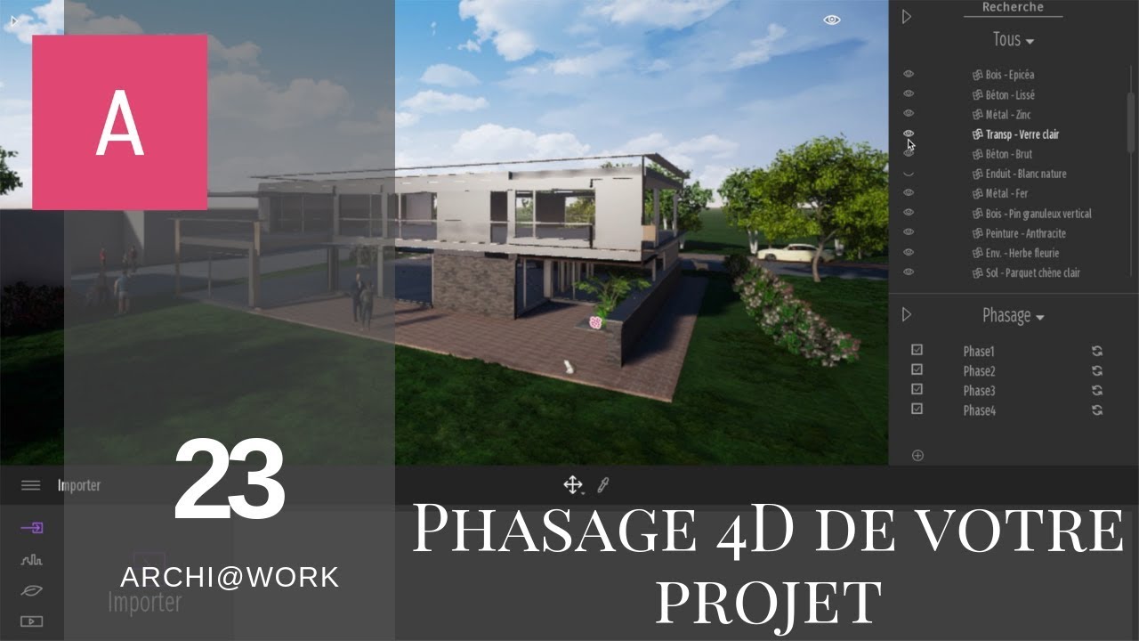 (23) TwinMotion 2019 - Phasage 4D