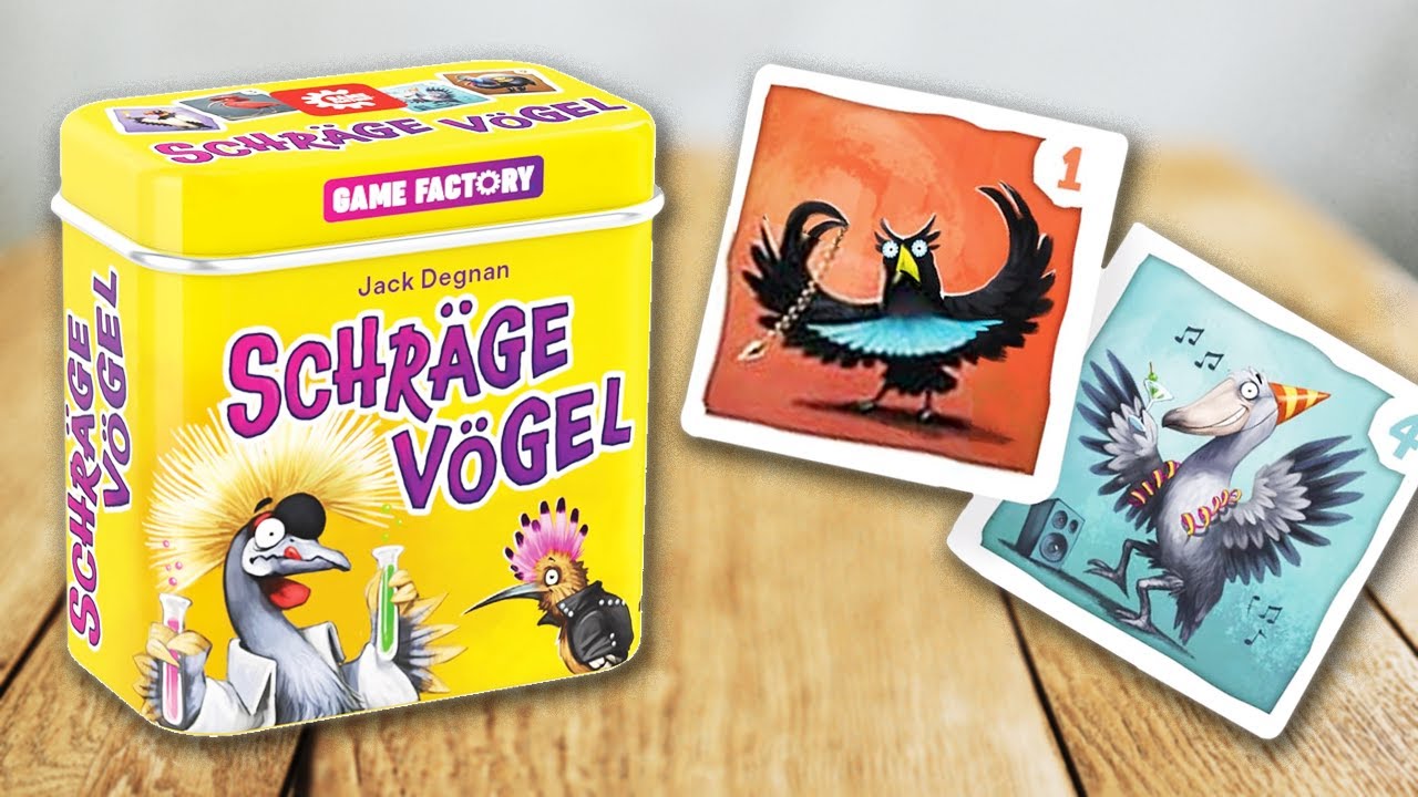 SCHR&Auml;GE V&Ouml;GEL - Spielregeln TV (Spielanleitung Deutsch) - GAME FACTORY