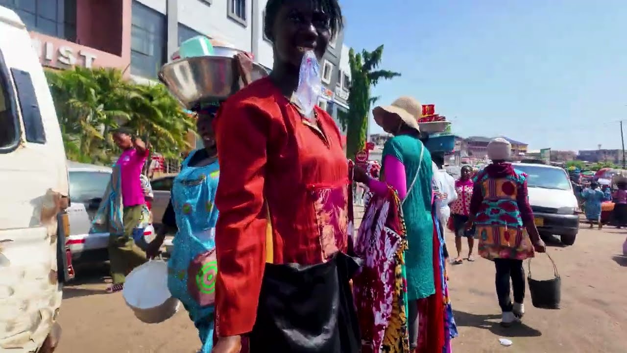 kumasi Africa beautiful city market Ghana