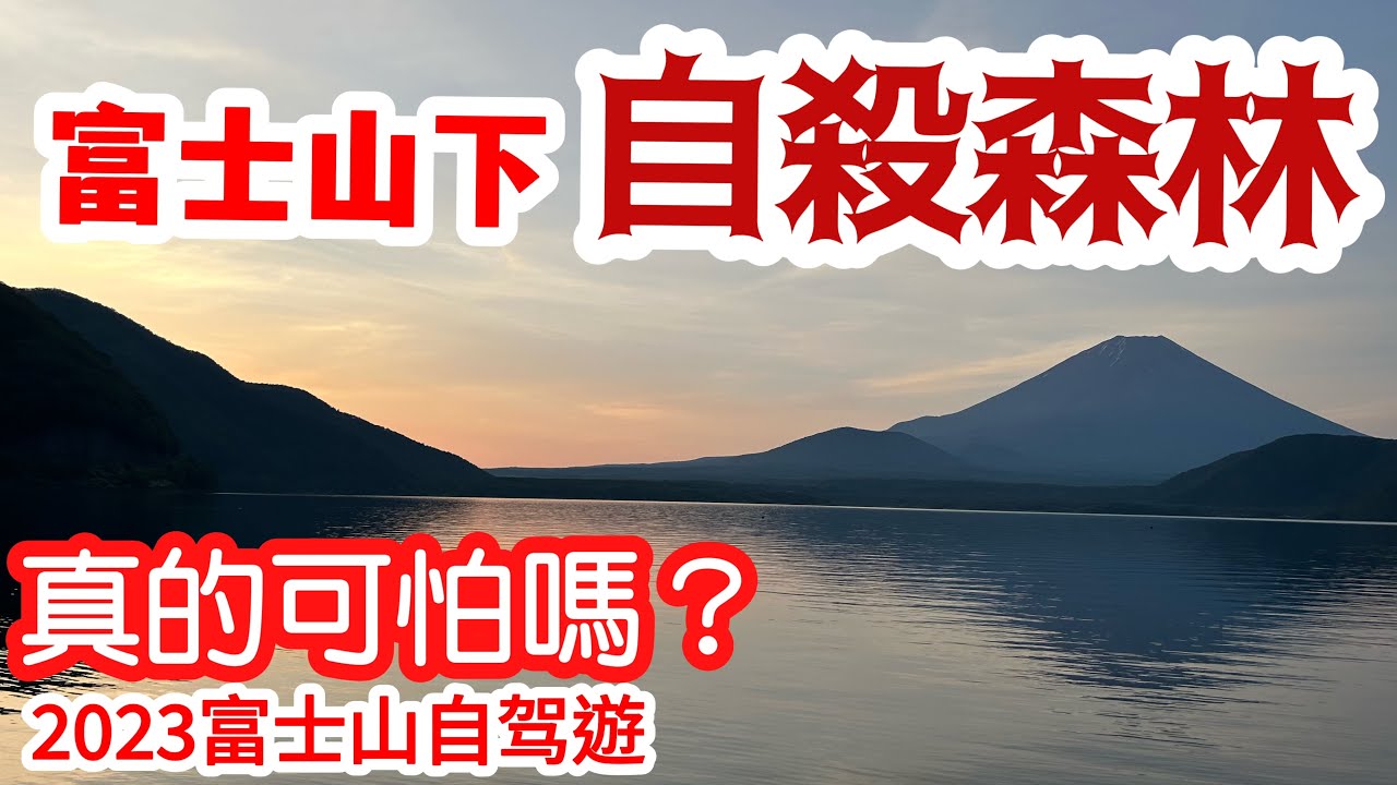 【日本旅遊】探訪日本&ldquo;自殺森林&rdquo;青木原樹海・真的可怕嗎？ 2023年日本山梨縣富士山週邊自由行・青木原樹海・精進湖・本栖湖・河口湖【4K Vlog】
