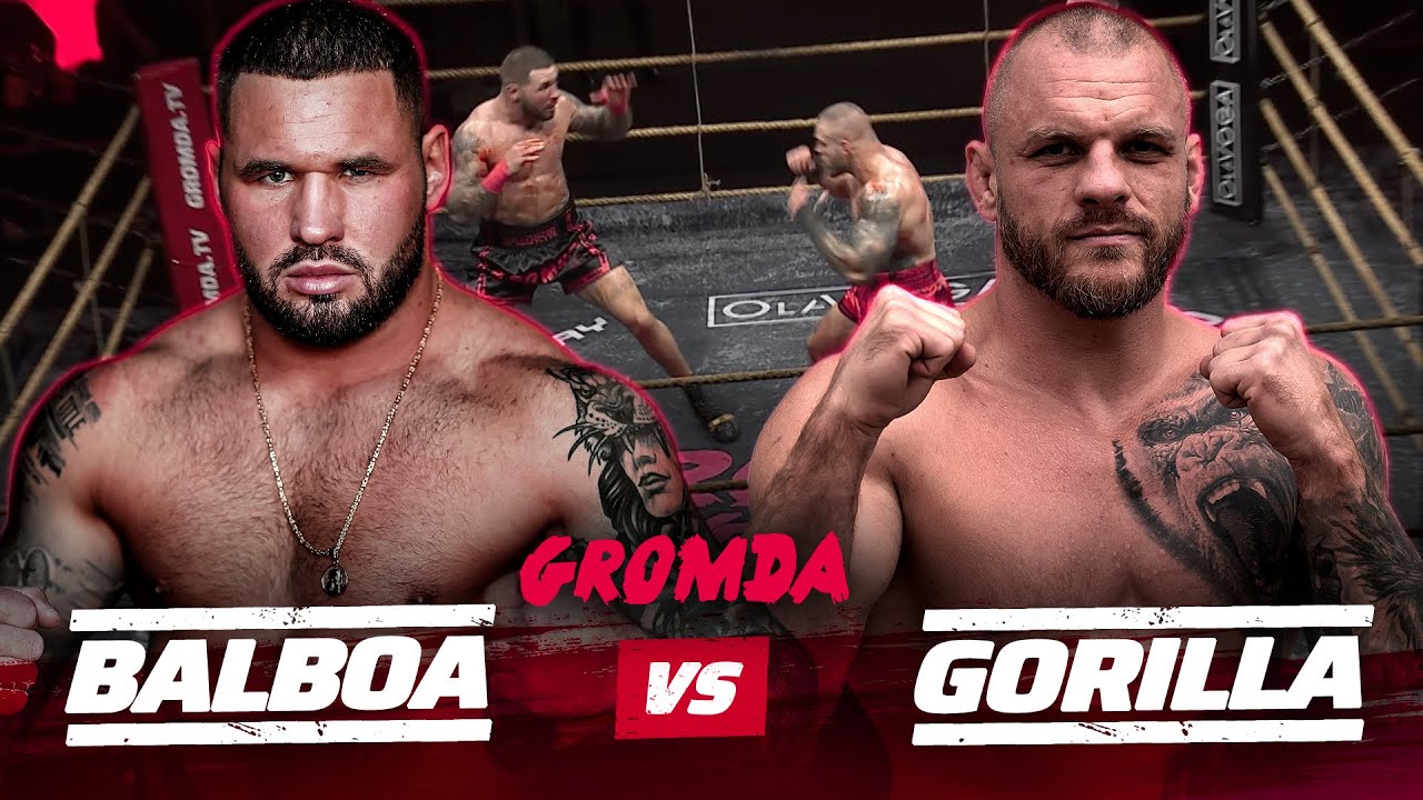 GROMDA 19: BALBOA vs GORILLA I Kr&oacute;l nokautu vs uliczny pitbull I Brutalny nokaut I CAŁA WALKA