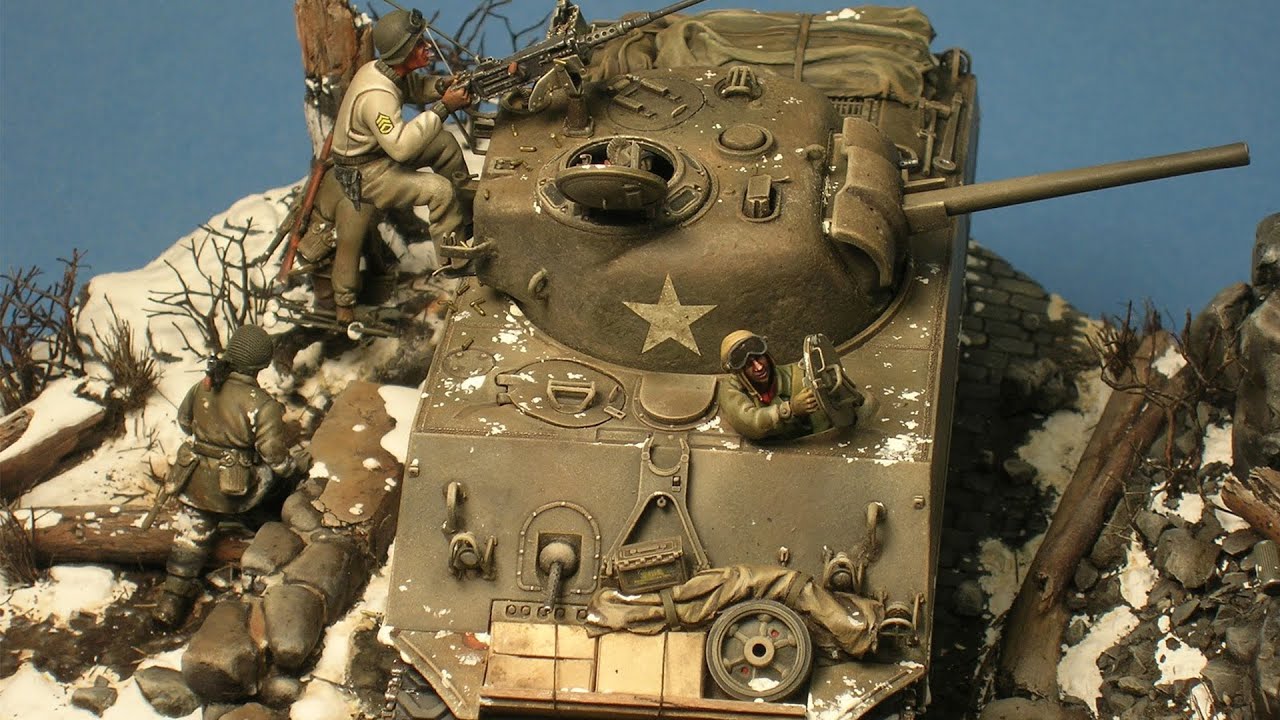 Diorama of the Day: The Butcher's Bill | A Battle of the Bulge diorama by Paul Keefe