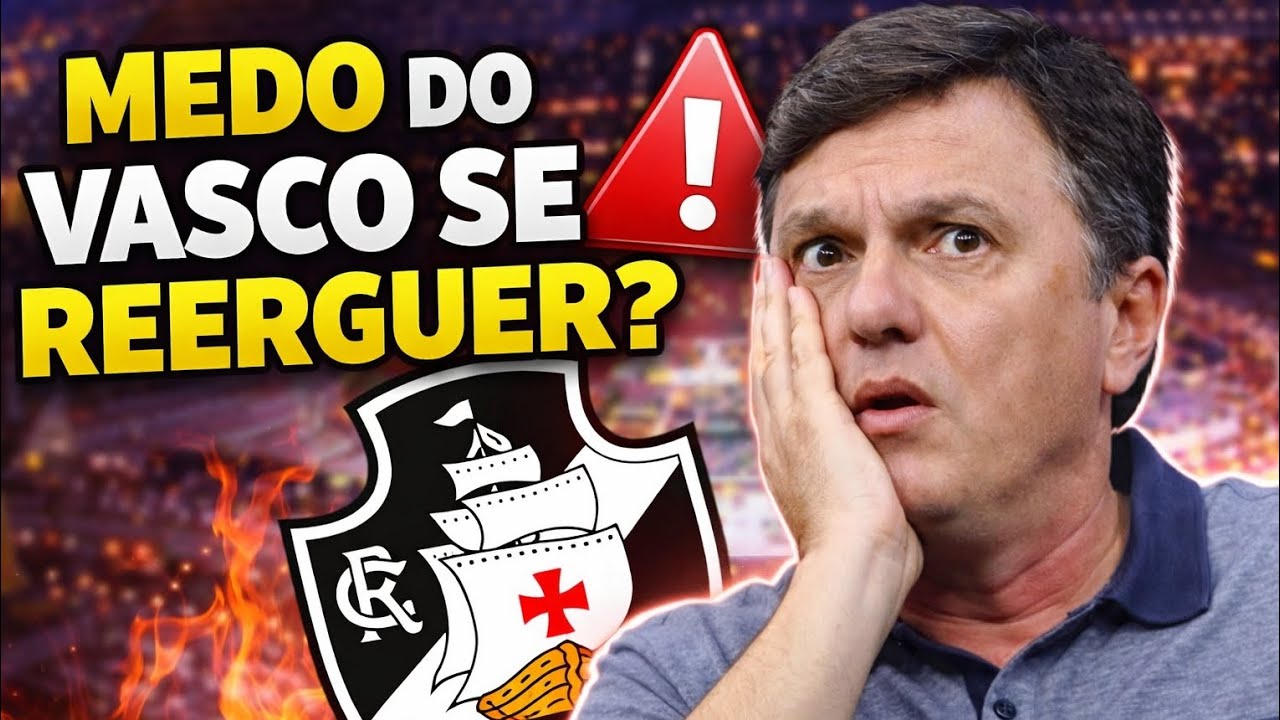 MAURO CEZAR OUTRA VEZ ALERTA  O MEDO DO VASCO SE REERGUER?
