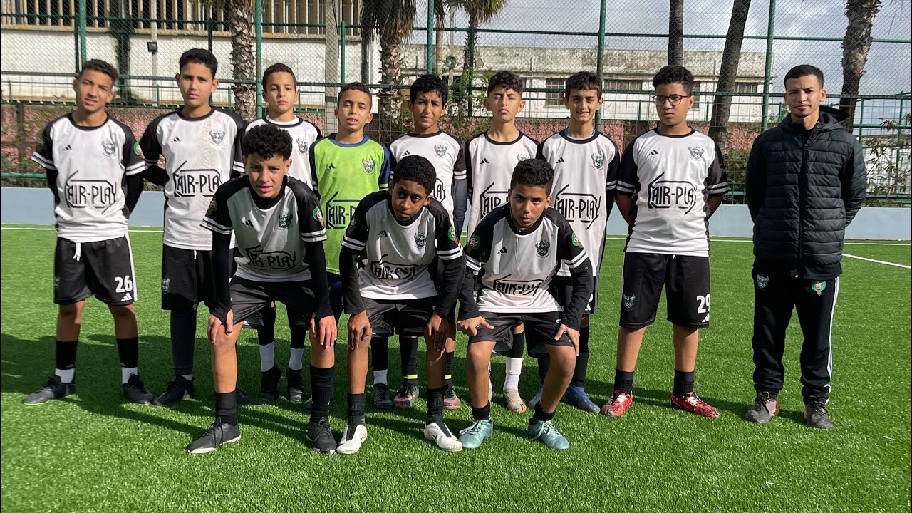 مباراة الدوري الصدقة الجولة الثانية u13 :امام شباب المغرب 