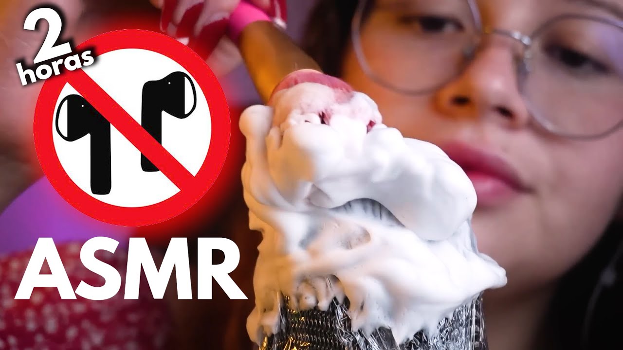 2 HORAS - ASMR para PERSONAS ❌SIN AUDIFONOS 🎧SONIDOS RELAJANTES para dormir😴