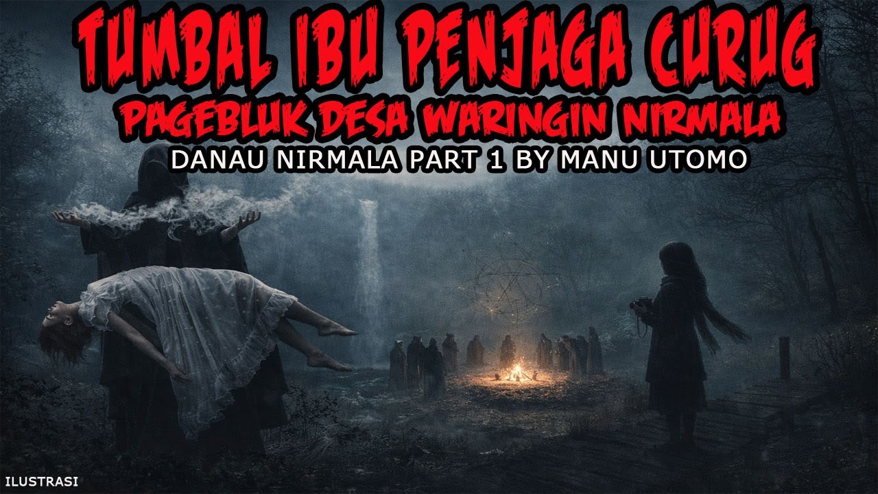TUMBAL IBU PENJAGA CURUG - DANAU NIRMALA PART 1 - CERITA HOROR KISAH MISTERI