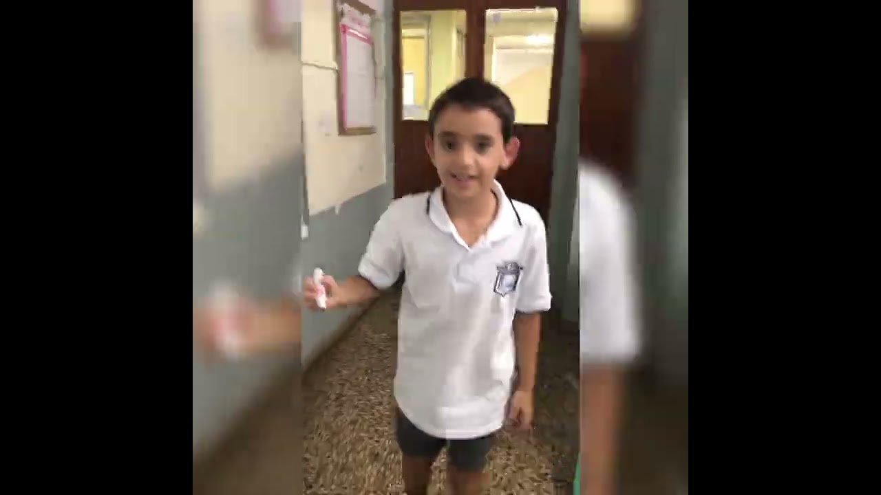 Mural colaborativo, un día como Mr Doodle… 5to primaria 