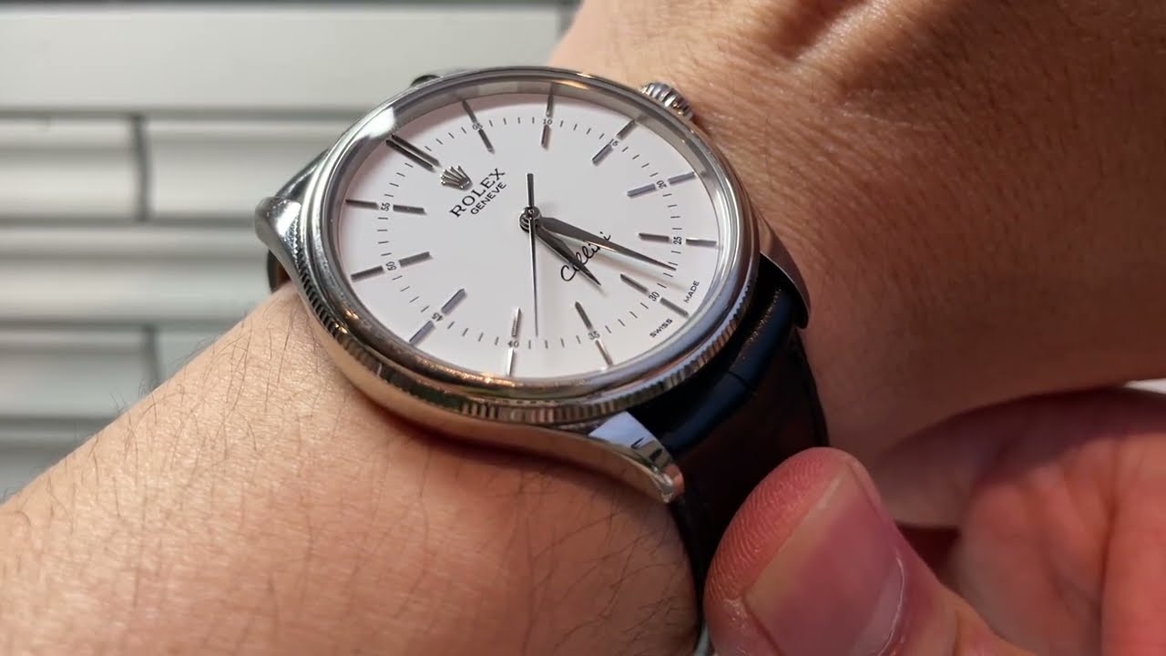 第374集 Obama Rolex 奧巴馬勞力士Cellini Time 18K White Gold /低調簡約一切美好但價錢略貴