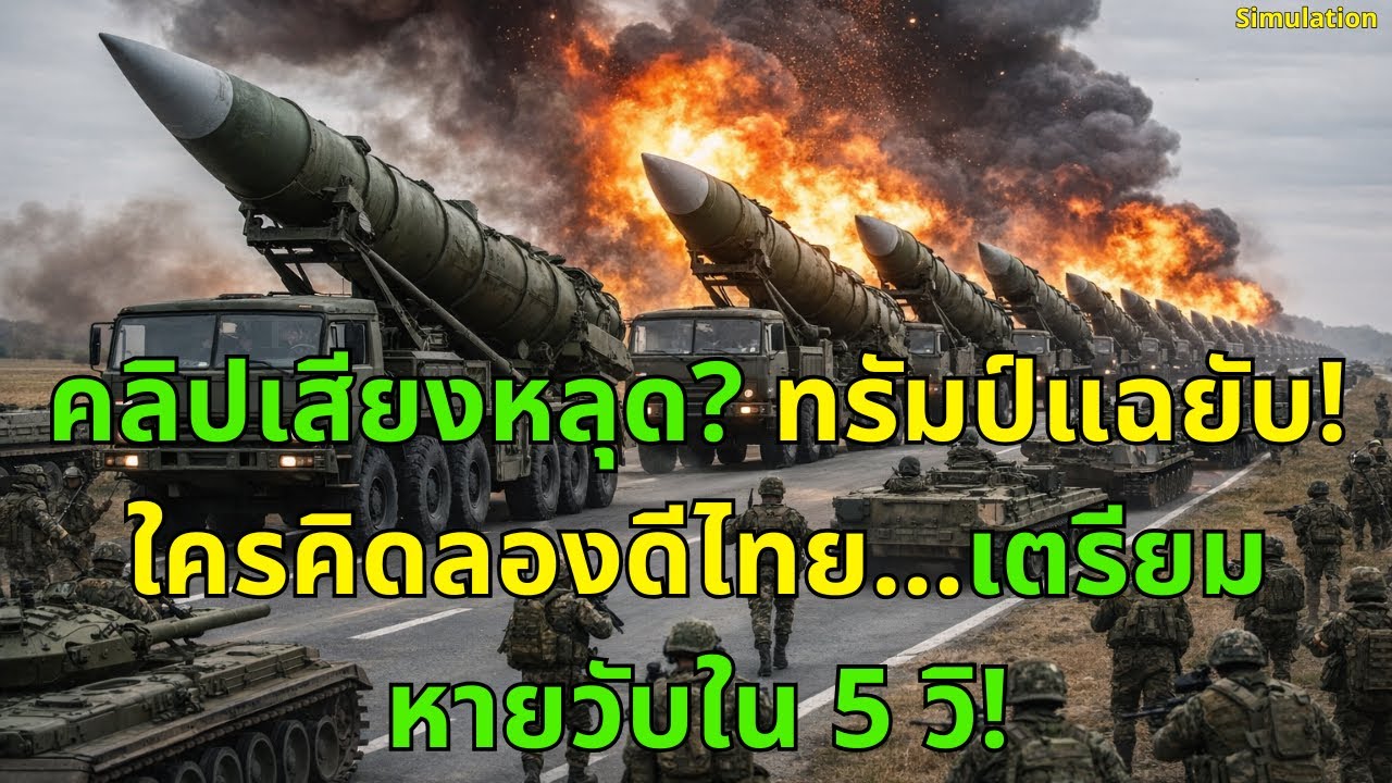 ปฏิบัติการ 5 วินาทีสะท้านโลก: ความลับที่ทรัมป์หลุดปาก! | การสร้างใหม่ด้วย AI