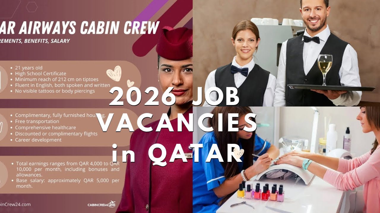 2026 JOB VACANCIES IN QATAR 💥 | HOW TO MAKE A GOOD CV 📝 | HOW TO APPLY 