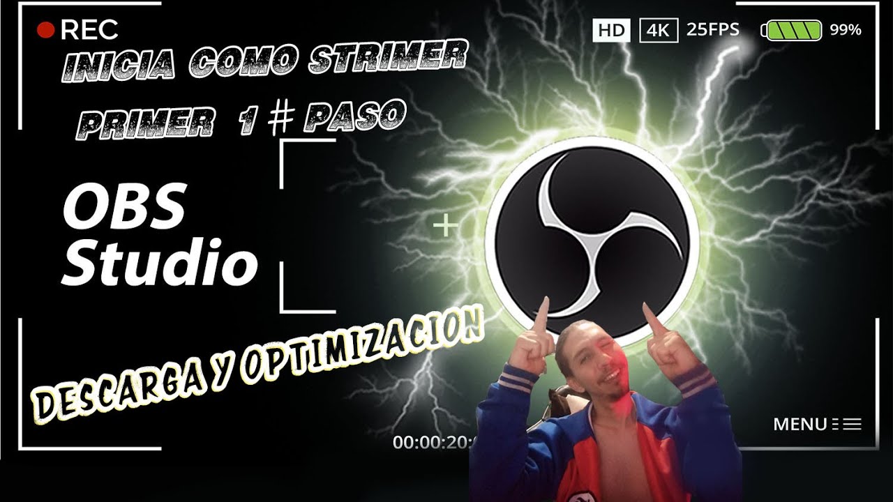 fácil y rápido, descargar OBS + optimización, "para tus primeros pasos para strimer" parte #1