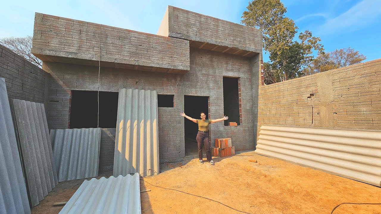 TOUR APÓS 5 MESES DE OBRA! CASA TÉRREA 80M2