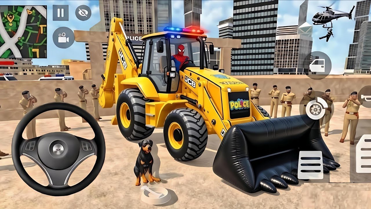 🤑Indian Thift Auto Simulator🤩Indian Showroom Purchase😲Modified Yellow Jcb & Car🥳Game