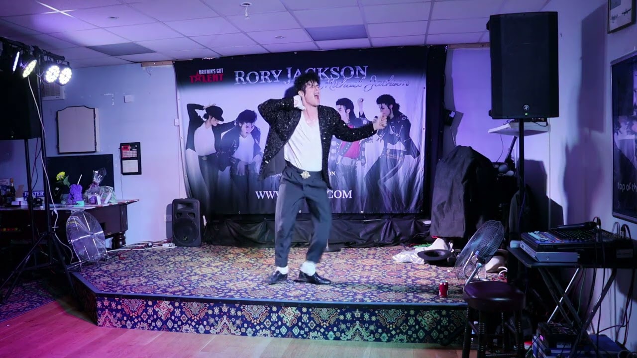Rory Jackson as Michael Jackson BILLIE JEAN Live 12-07-25
