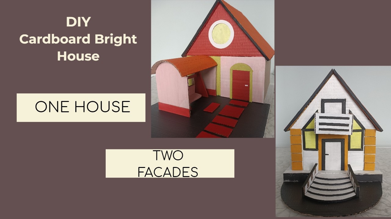 DIY One House - Two Facades: Stairs, Balcony & Porch Swing Build!