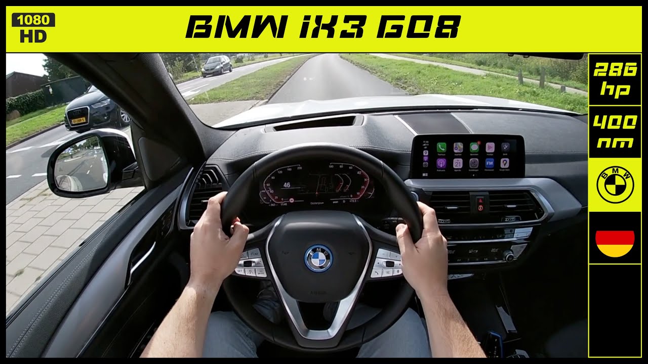 BMW | iX3 G08 | 2021 | Onboard POV test drive | HD version