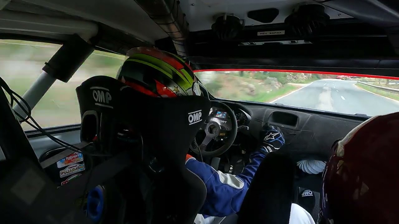 ON BOARD FORD FIESTA R2 ADRIAN ALCANTARA-NITO COLOMAR 38 SUBIDA ISLA DE IBIZA PRIMERA MANGA