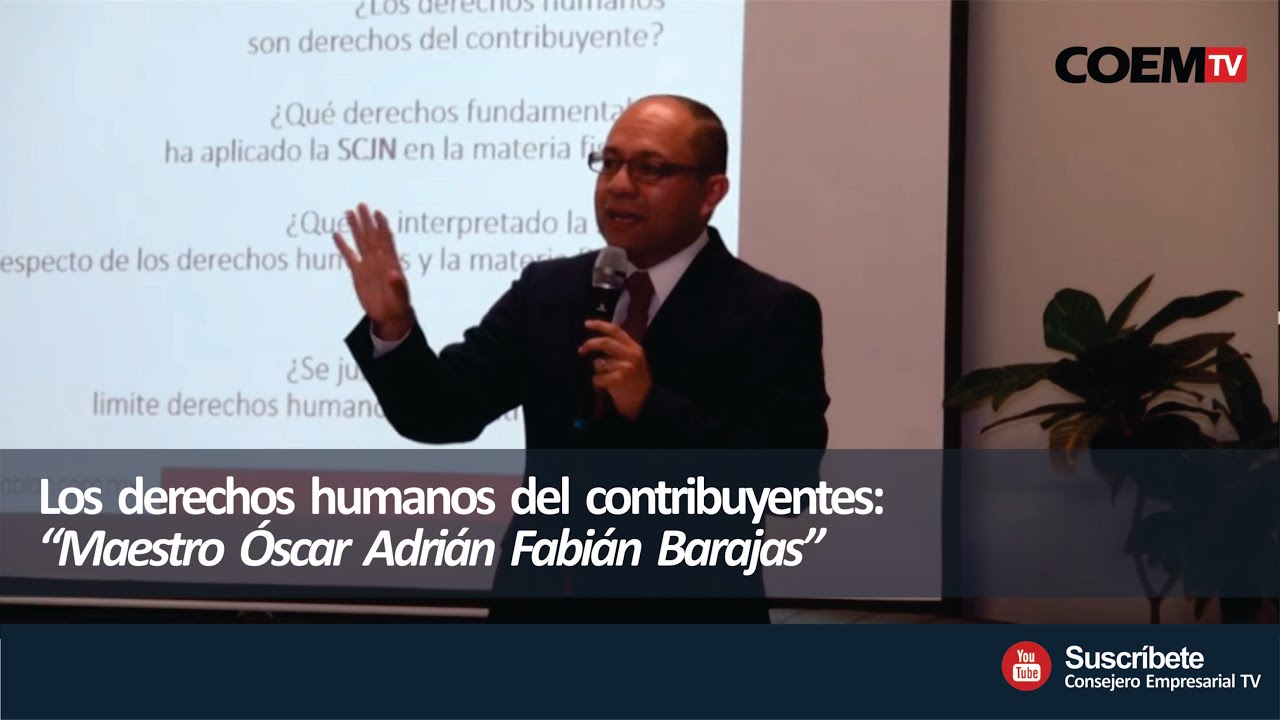 Los derechos humanos del contribuyente