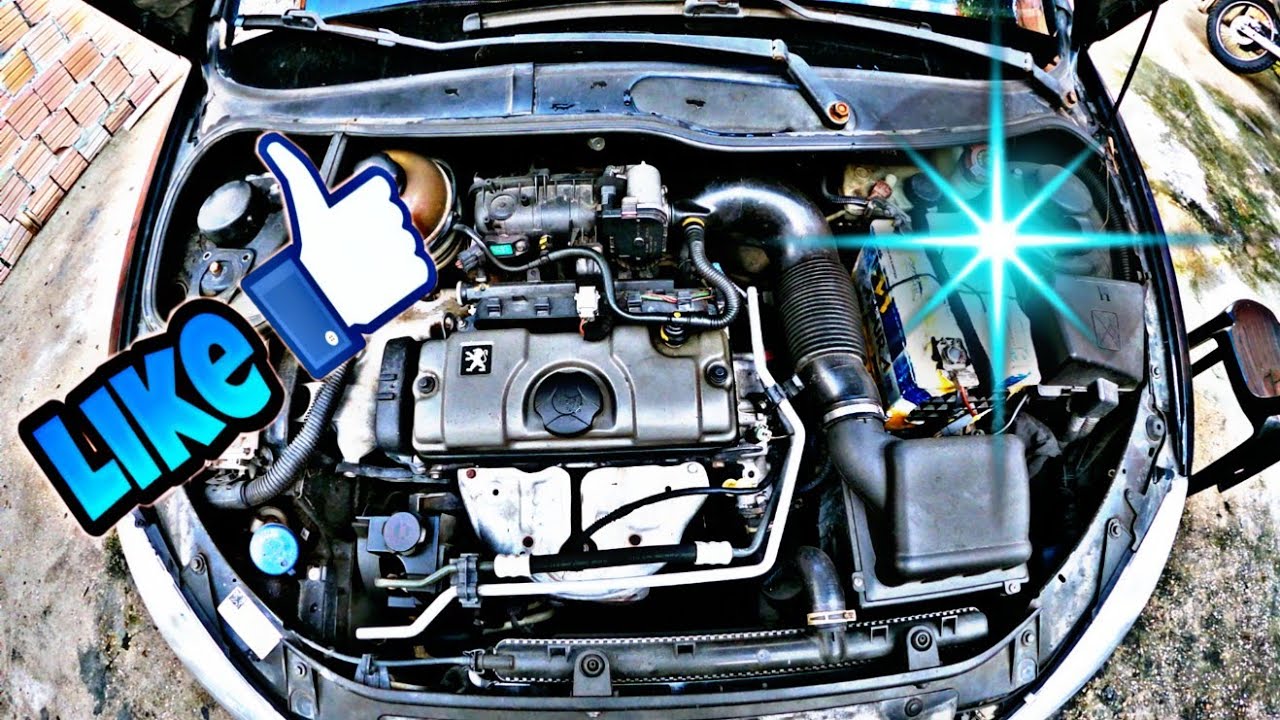 Peugeot 206 regulando válvula e ponto