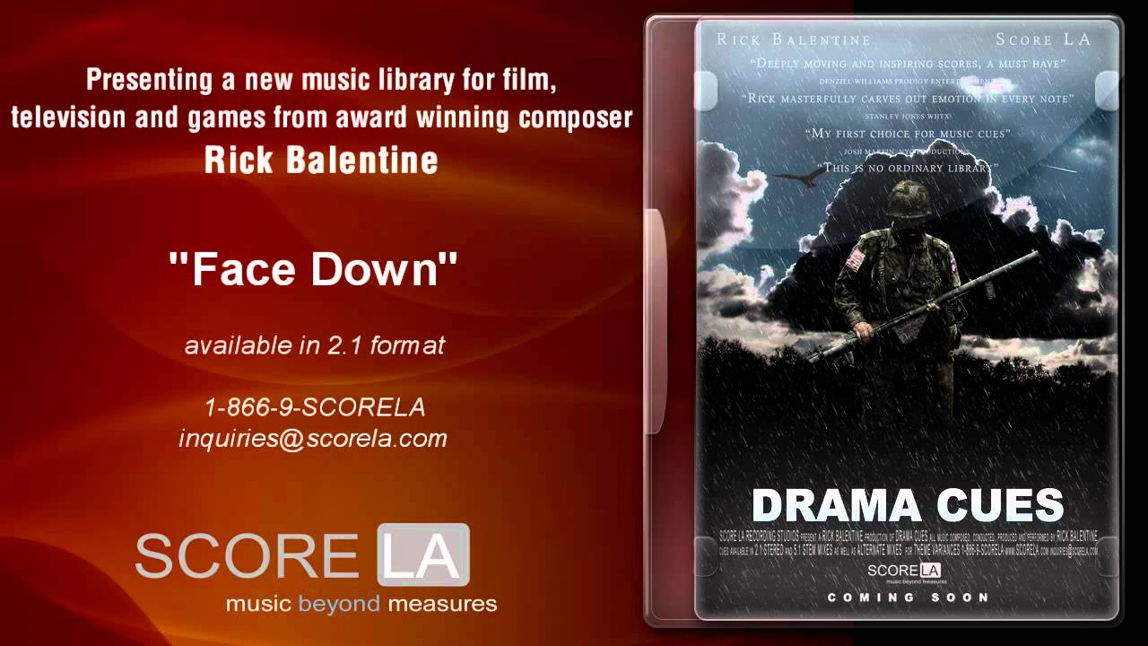 Rick Balentine music library - Drama Cues - Face Down