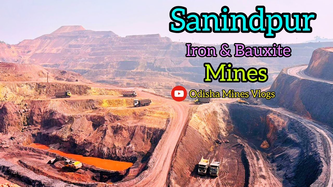 Iron & Bauxite mines Vew all area view ! Mines view minerals of Iron & Bauxite ! Sundargarh,Odisha !