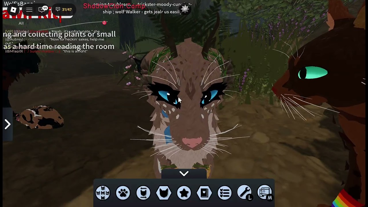 roleplaying as fawn'trot