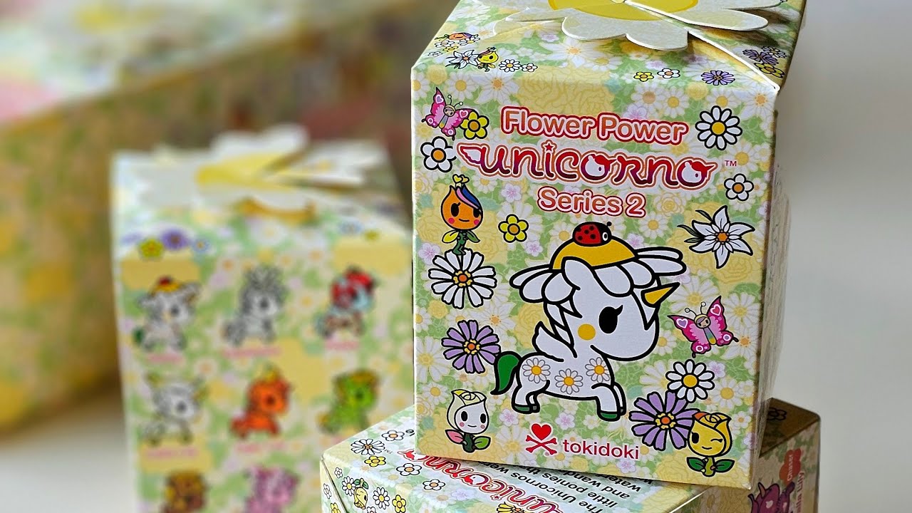 🌼 Чехол-невидимка Tokidoki Flower Power Unicorno Series 2!