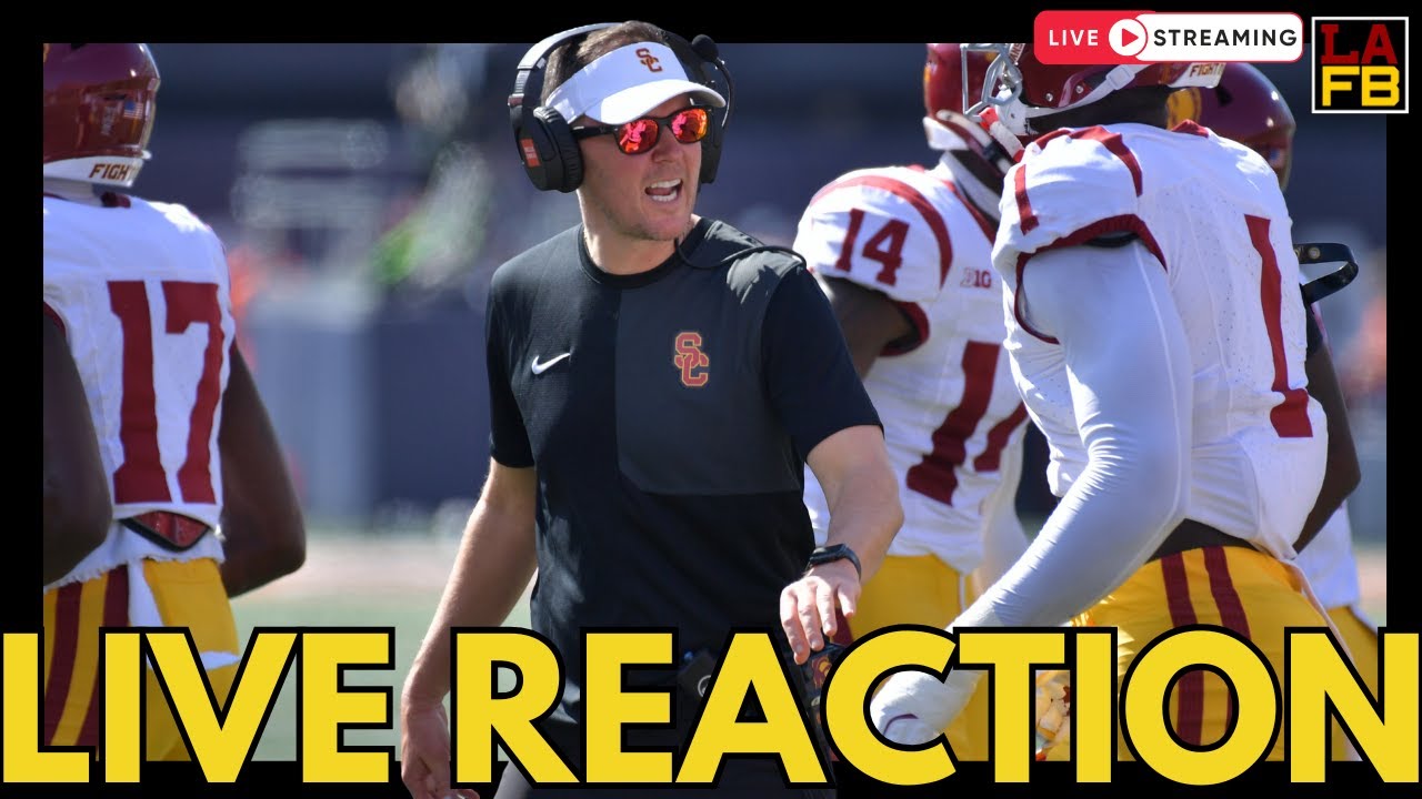 USC Trojans LOSE to Illinois Fighting Illini LIVE Reaction | LAFB Conquest Call In Show