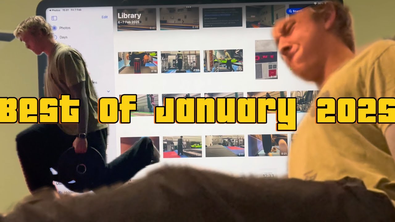 Best of January 2025 + legs - teamgym - no talk just training