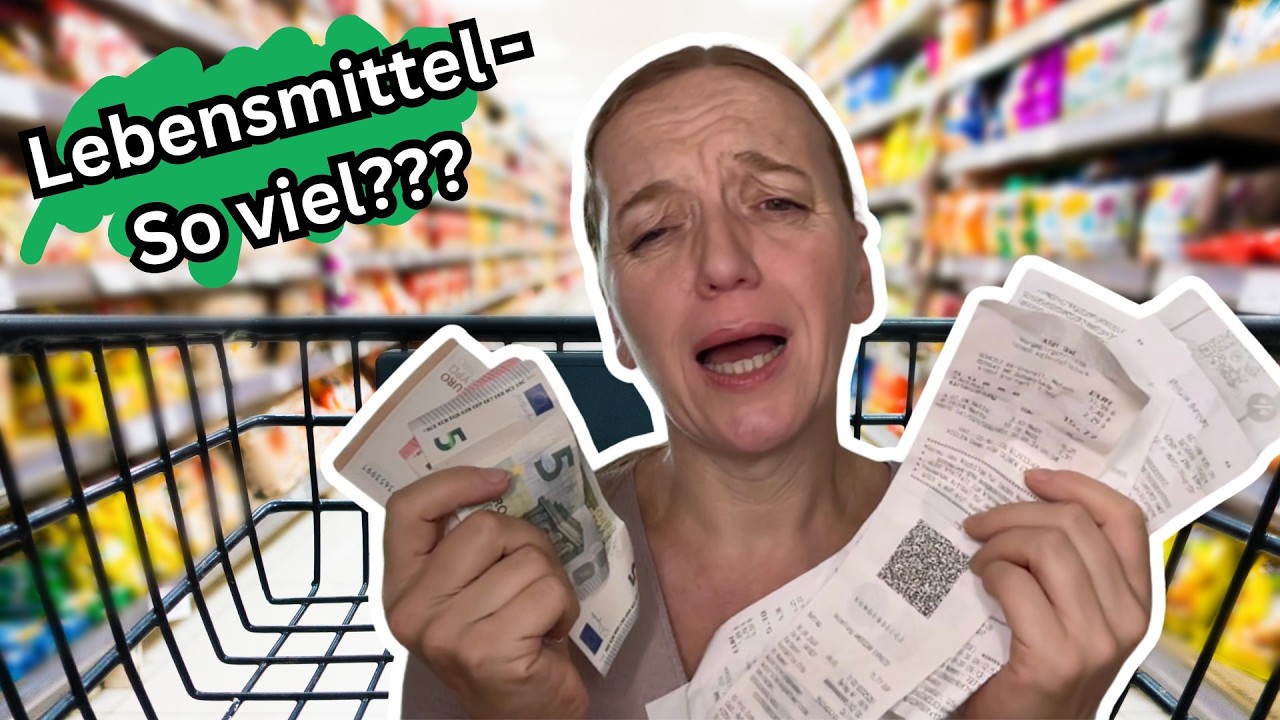 SPAREN: Meine LEBENSMITTEL-EINKÄUFE (als Alleinerziehende) // 26,12€ Woche - MAMA und KIND