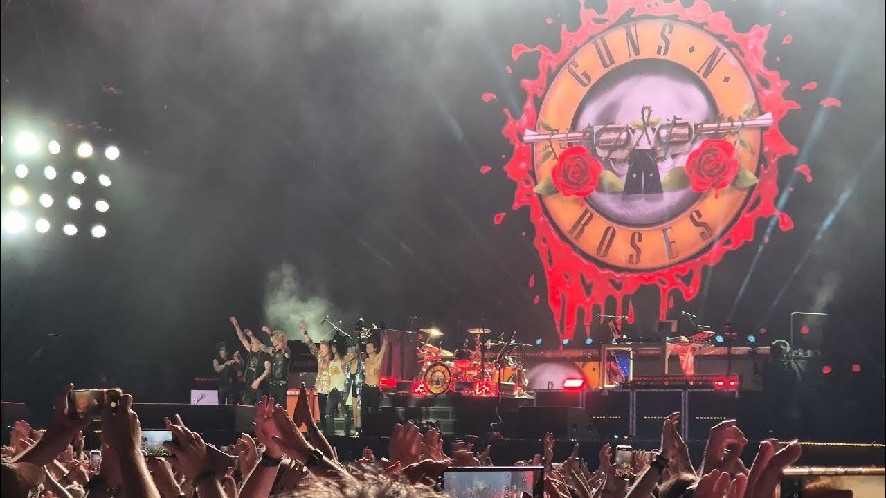 GUNS 'N ROSES Merkur Arena Düsseldorf 2025-06-18 [full concert]