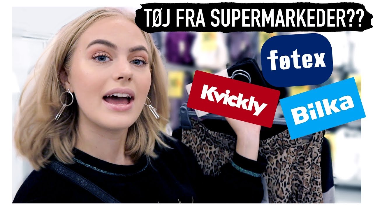 KØBER TØJ I SUPERMARKEDER?