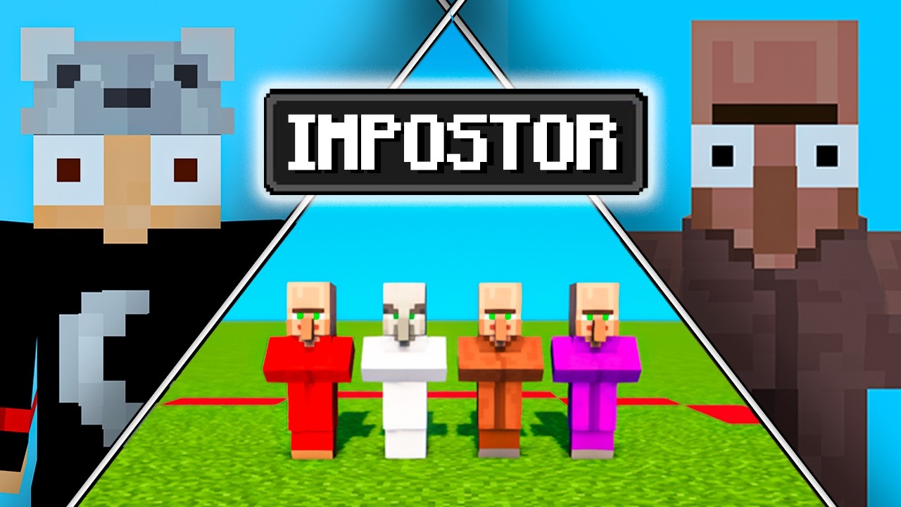 Encuentra al aldeano IMPOSTOR en Minecraft