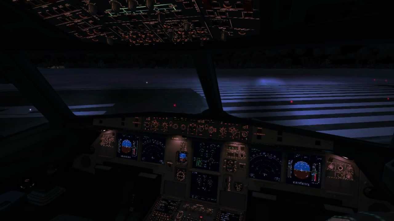 Aerosoft Airbus X Extended A320 Air Berlin Cockpit Take off - HD