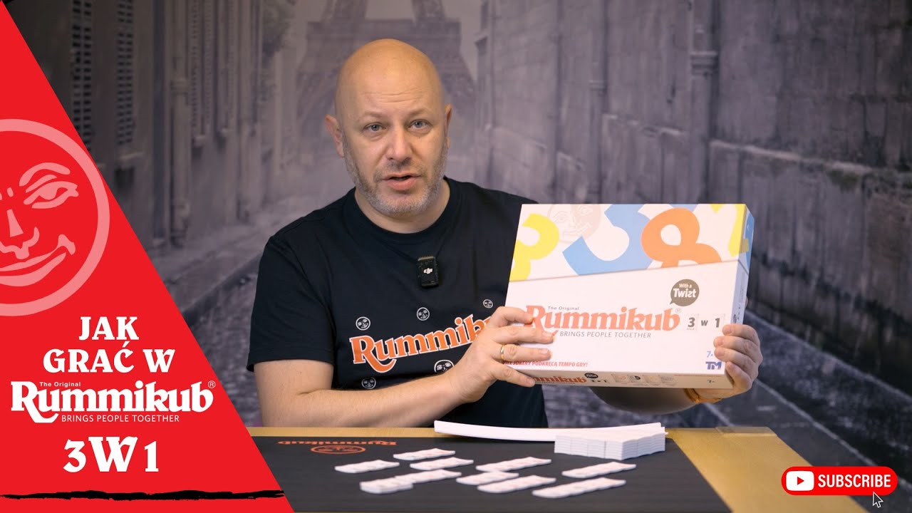 Instrukcja Rummikub 3w1 &ndash; trzy razy więcej zasad, trzy razy więcej śmiechu!