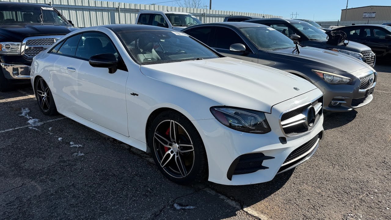 I Found a Mercedes E53 AMG Repo at Copart!