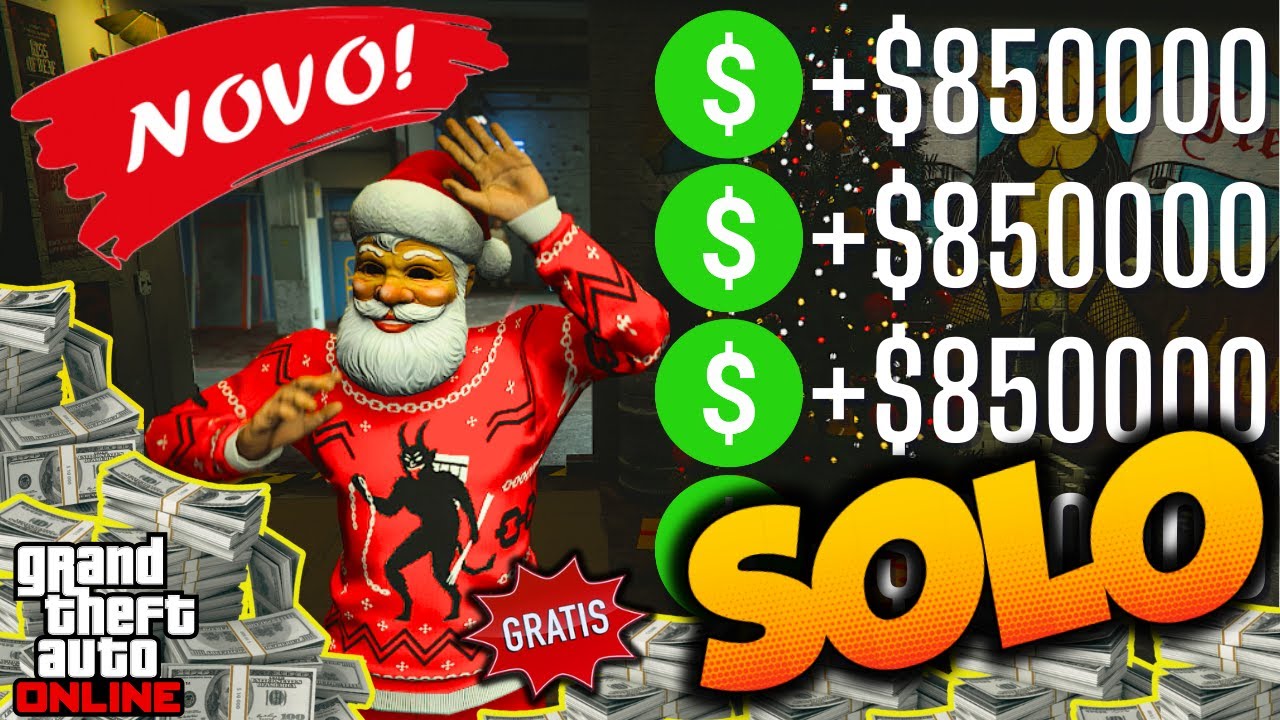 Como Ficar Milion&aacute;rio no GTA 5 Online SOLO (M&eacute;todo F&aacute;cil e R&aacute;pido)