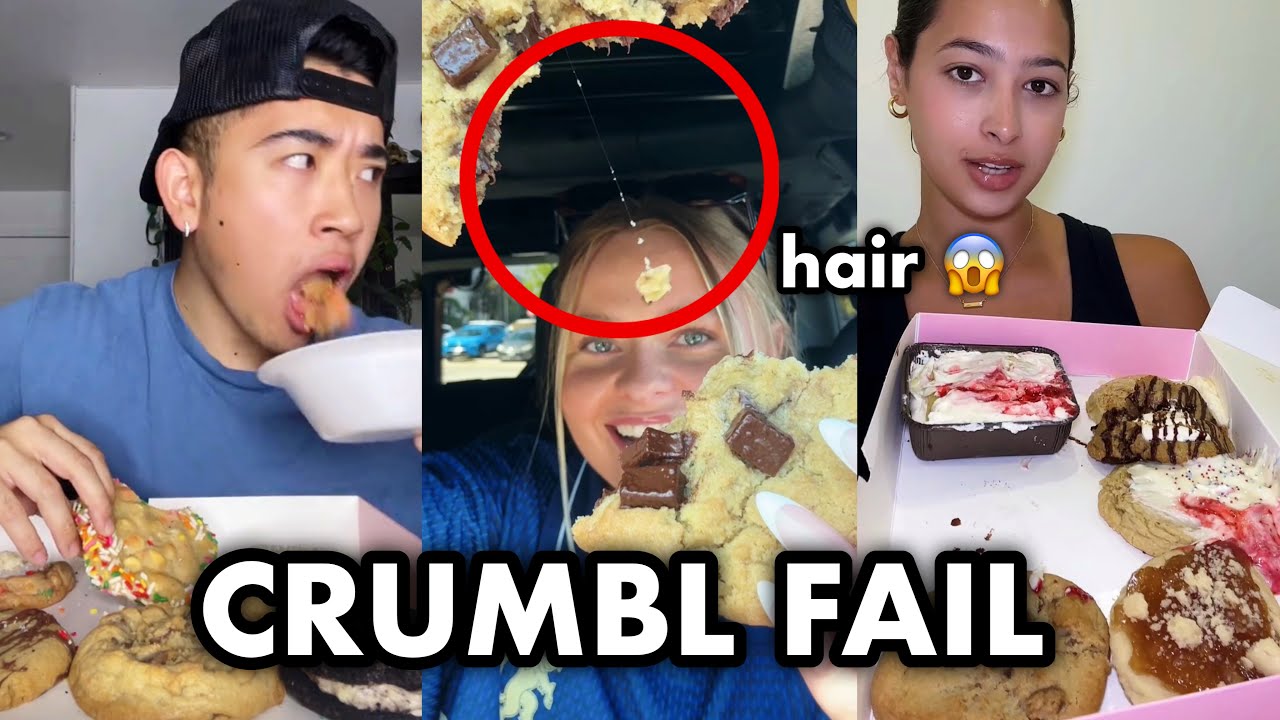 Самые БРУТАЛЬНЫЕ обзоры печенья Crumbl на TikTok